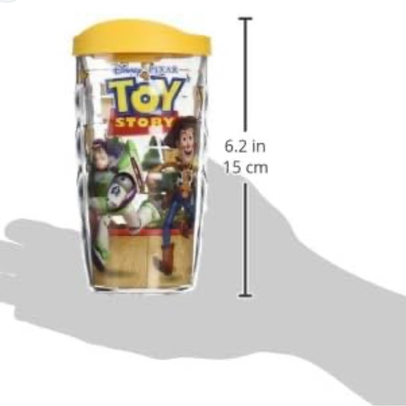 Tervis Disney/Pixar - Toy Story Tumbler Yellow 10oz Wavy, Clear used - Picture 3 of 6